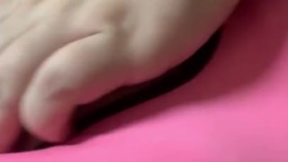 Rubbing breast