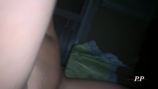 Russian wife loves when her lover fucks her ass while her husband works