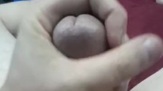 Stroking my cock until i cum 