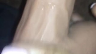 Dildo pussy before bedtime 