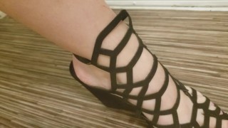 Trying my heels 