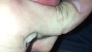 Daddy Masturbates His Big Cock