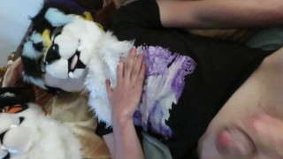 Cheetah gets pawwed