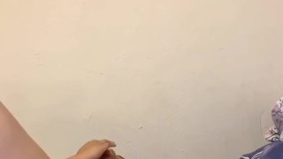 BBW masturbating while rubbing nipples