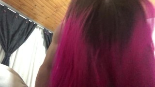 Thick white girl getting fucked