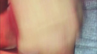 SLOPPY SELF SUCK & CUM SHOWER