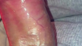 SLOPPY SELF SUCK & CUM SHOWER