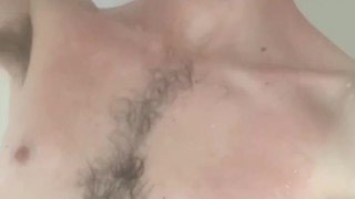 Young Brit cums 