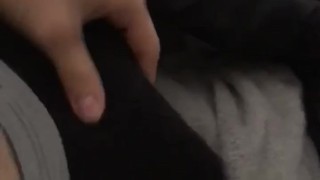 Young twink with big dick tease