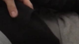 Young twink with big dick tease