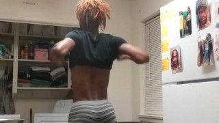 Was Cooking Earlier And Start Dancing to The Music