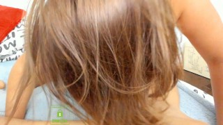 Russian, hot mommy makes crazy deepthroat