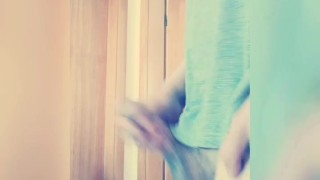 Hot boy tease and cum