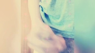 Hot boy tease and cum