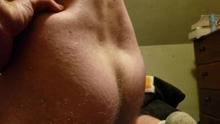 Husband Uses Wife's Dildo in his Ass While Wife isn't Home Pegging Roleplay