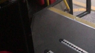 PLAYING WITH MY COCK INSIDE A BUS