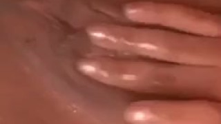 Rubbing my pussy