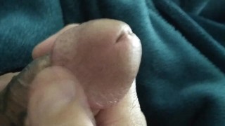rubbing my cock