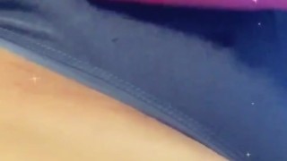 Soaking my panties in cum. Yummy wet pussy