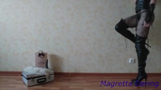 Magretta Dering domina femdom presentation: she wants to ass fuck you boy