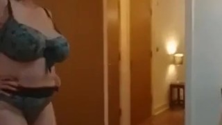 Annabel’s big boob bikini bounce 