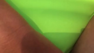 Watch me play with my wet pussy and cum on the beach while on holiday! 