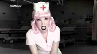 Goth Nurse Joy Gives You a Prostate Exam