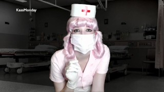 Goth Nurse Joy Gives You a Prostate Exam