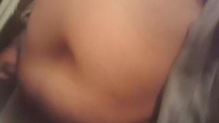 Black BBW shakes tummy an fat tits for your pleasure!!!!