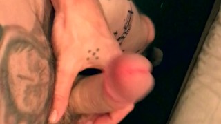 Big dick flops out of boxers teaser