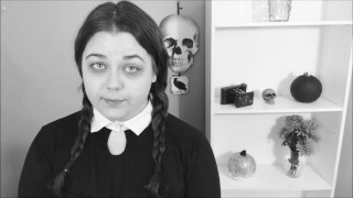 BBW  Cums HARD for Thing - Halloween Porn