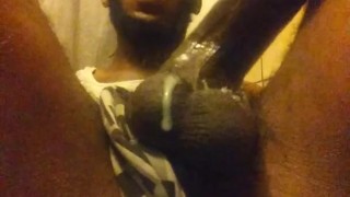 Leaked Out Cum On My Dick And Nuts PART TWO