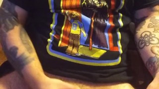 Tattooed guy jerks off for you(Short Version)