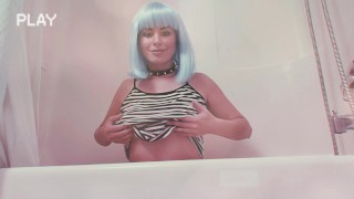 Amateur Tina Saraphina Sexy Bath Time Pt. 1