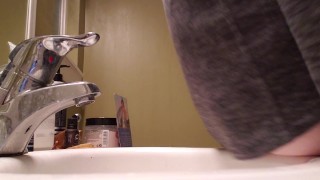 Bathroom Sink Piss