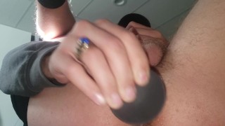 Me fucking my ass with a dildo 