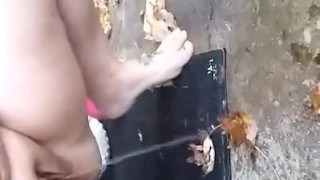 Auf meine Veranda pissen