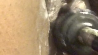 Afternoon get off creamy pussy cum