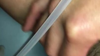 Quick pussy rub!