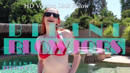 Bikini Blowjobs - Aria Carson and Herb Collins