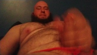 Masterbating and cumshot