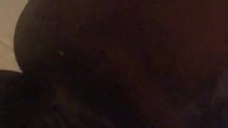 Playing with pussy bathroom while company here