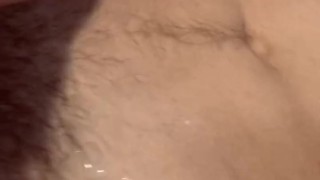 Twink jerks off big dick and cums with fleshlight