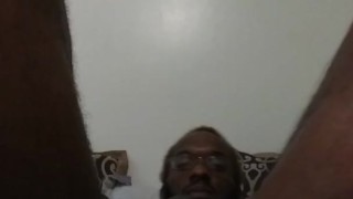 Grey Bikini play before Jack Off