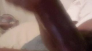 Big dick jacking off