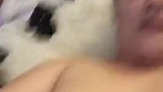 Cum hard while showing off ass and tits