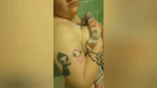 Being cute during bathtub time