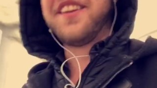 IN PUBLIC: GETTING FUCKED ON TRAIN