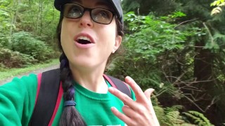 Nerdy Faery Desperate In Public
