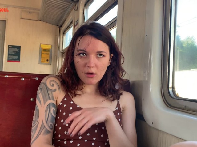 Public Masturbation in Train 
